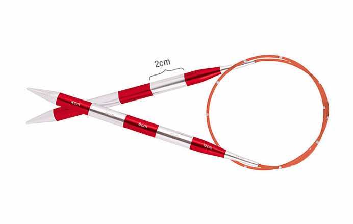 Спицы круговые KnitPro SmartStix, 40 см, 2-12 мм — фото в интернет-магазине Моточки Клубочки