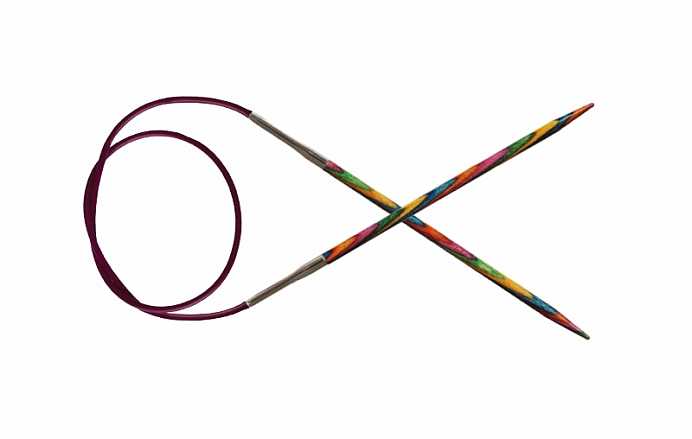 Спицы круговые KnitPro Symfonie, 60 см, 2-12 мм — фото в интернет-магазине Моточки Клубочки