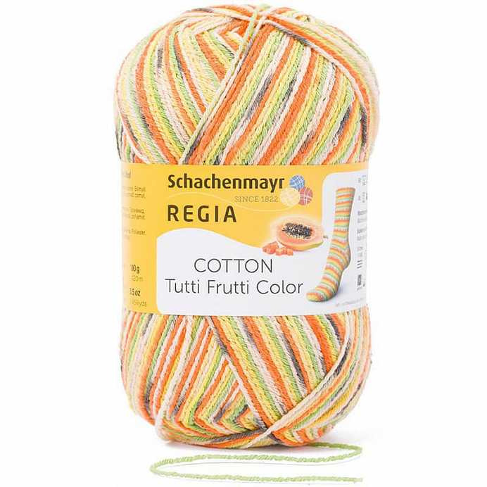Schachenmayr Regia,Cotton Tutti Frutti Color  — фото в интернет-магазине Моточки Клубочки